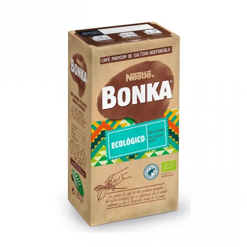 Café Molido Natural Ecológico Cultivo Sostenible Nestlé Bonka 250 G Kloutfood 